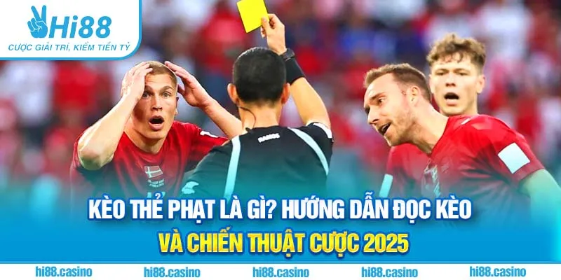Kèo Thẻ Phạt Là Gì? Hướng Dẫn Đọc Kèo Và Chiến Thuật Cược 2025
