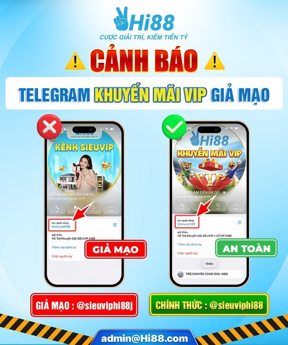 Hi88 cảnh báo tới người chơi